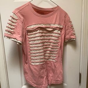 SWITCH Pink Shirt Short-Sleeve 14-16